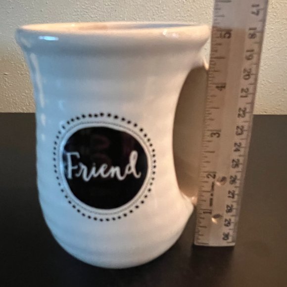 FRIEND Hand Warmer Ceramic Mug from Lighthouse Christian Products ~ Religious - Picture 5 of 6
